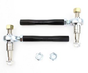 Infiniti G35 Tie Rod Ends - Front - SPL Parts - Adjustable for Bumpsteer - Black - `07-`08 Infiniti G35 Tie Rod Ends - Front - SPL Parts - Adjustable for Bumpsteer - Black - `07-`08